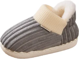 Little Girl Fuzzy Slipper Kids Slippers Girls Boys Slippers Cotton Comfy House Slippers Beach Sandals Toddler Girl