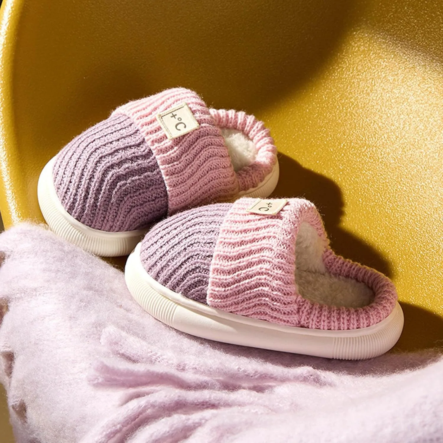 Little Girl Fuzzy Slipper Kids Slippers Girls Boys Slippers Cotton Comfy House Slippers Bedroom Big Girl Sandals Size 5