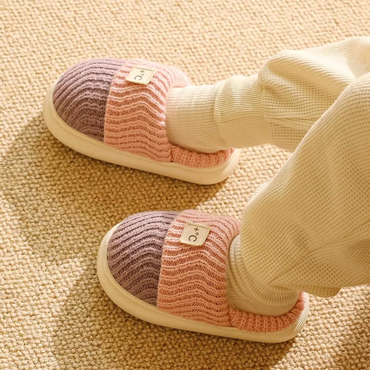 Little Girl Fuzzy Slipper Kids Slippers Girls Boys Slippers Cotton Comfy House Slippers Bedroom Big Girl Sandals Size 5