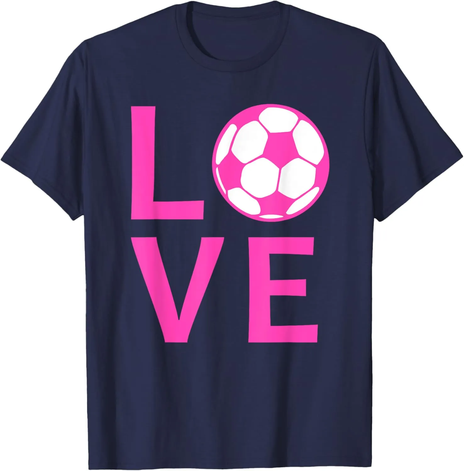 Love Soccer Shirt I Love Soccer Shirt Girls Soccer Gifts T-Shirt