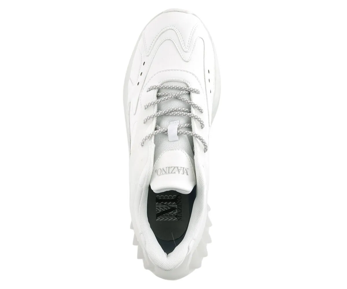 Mazino Prism l White Sneakers - Men
