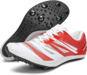 Men Women Track and Field Shoes Kids Spikes Track Sneakers Boys Girls Running Nail Footwears