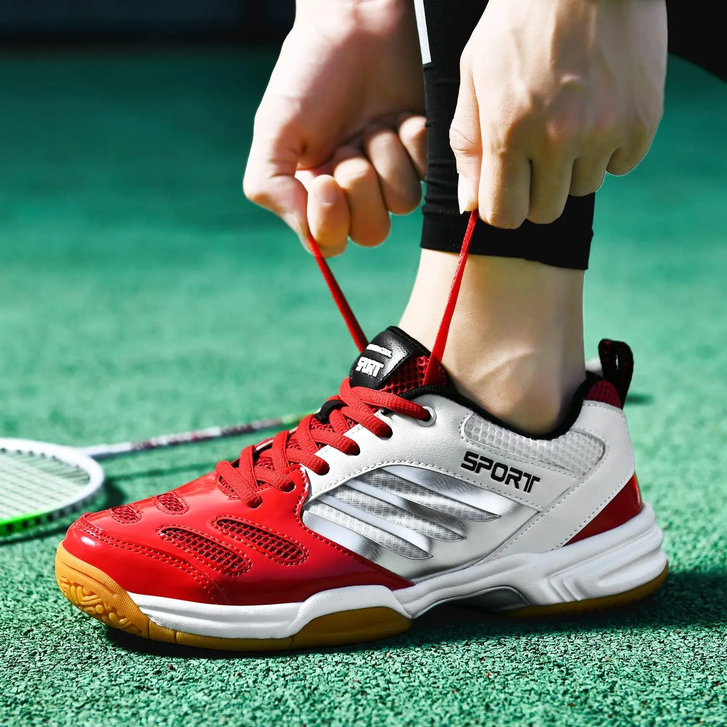 Men's Badminton Shoes Tennis Shoes Indoor Court Shoes Racketball Squash Volleyball Shoes Men's Sneakers