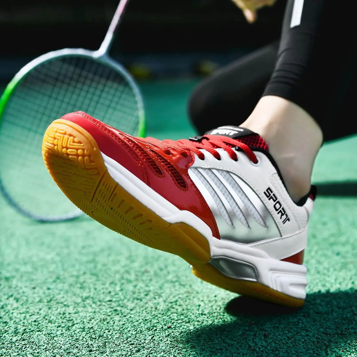 Men's Badminton Shoes Tennis Shoes Indoor Court Shoes Racketball Squash Volleyball Shoes Men's Sneakers