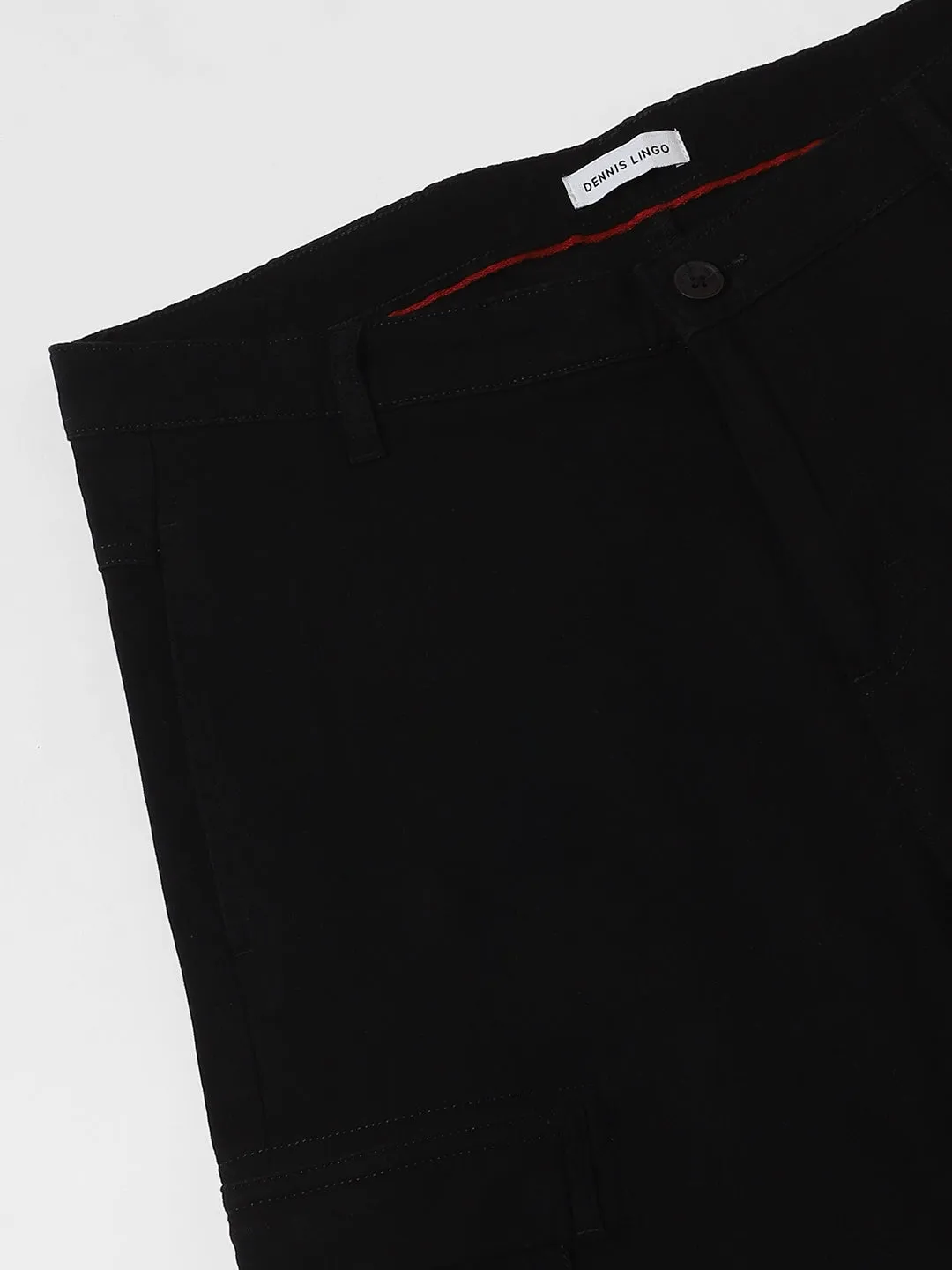 Men's Black Slim Fit Trousers