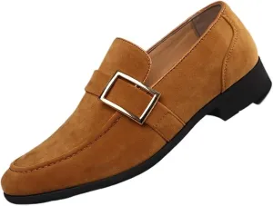 Men's Loafers Casual Slip On Shoes Soft Penny Loafers for Men Lightweight Suede Big Size Driving Boat Shoes Mens Casual Dress Shoes
