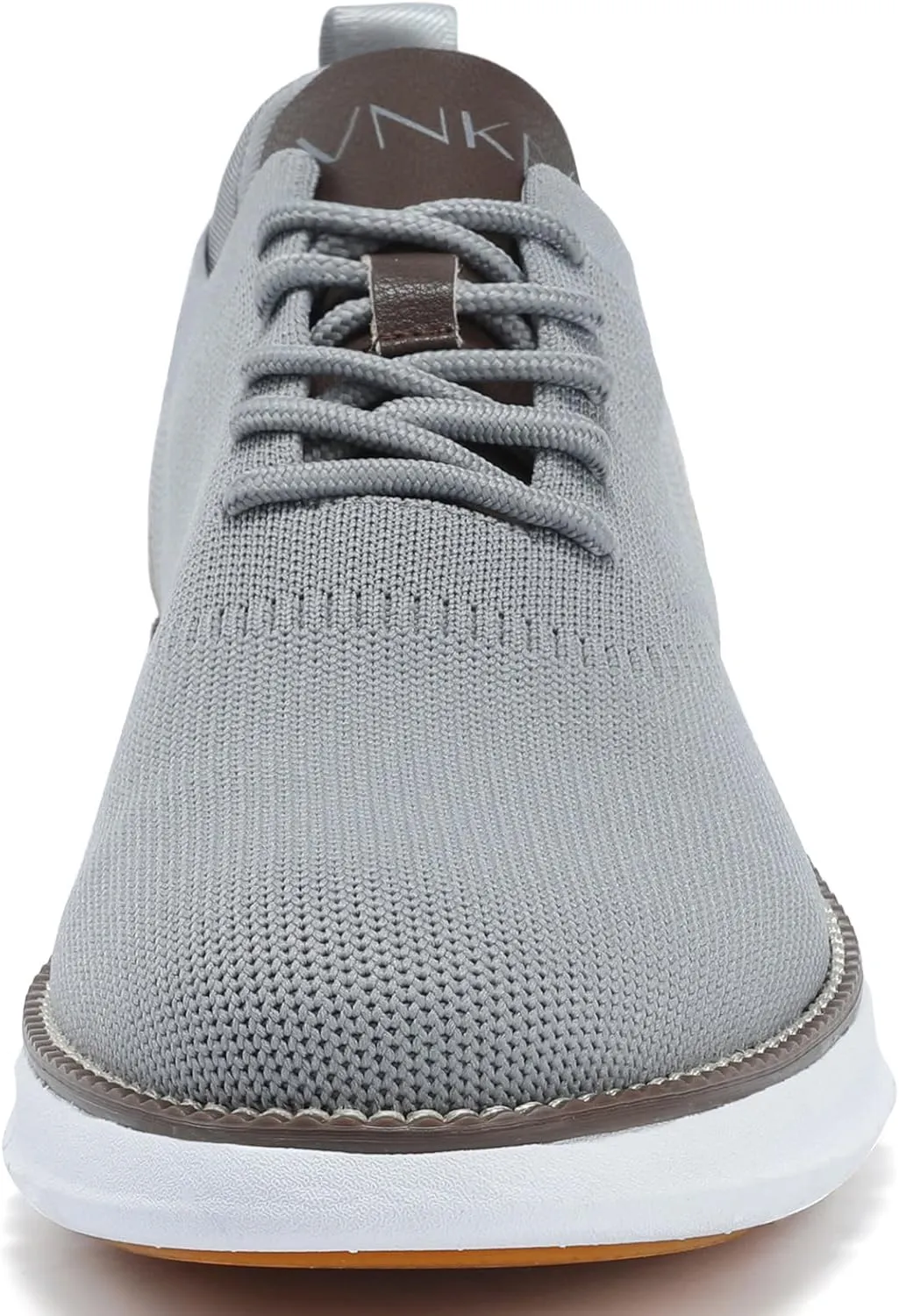 Men's Mesh Dress Shoes Casual Business Lace Up Oxford Sneakers Lightweight Breathable Walking Shoes Comfortable Thick Sole Tennis Footwear