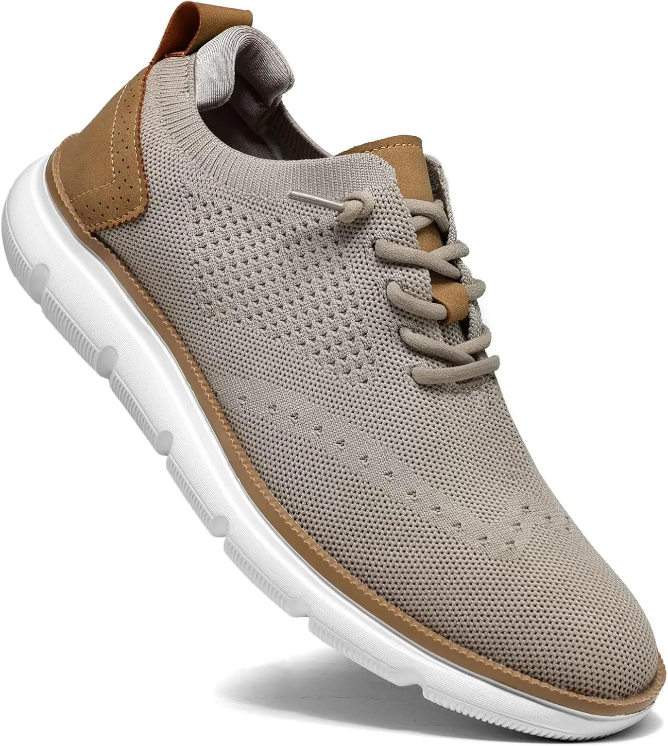 Men's Mesh Sneakers Oxfords Lace-Up Lightweight Casual Walking Shoes Dress Shoes Fashion Sneakers Walking Shoes