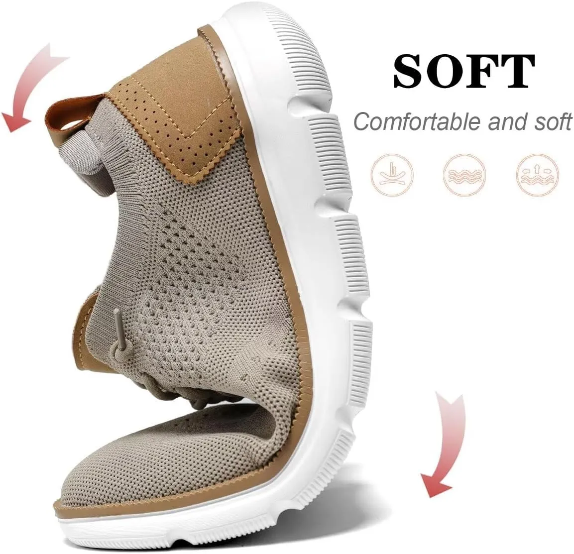 Men's Mesh Sneakers Oxfords Lace-Up Lightweight Casual Walking Shoes Dress Shoes Fashion Sneakers Walking Shoes