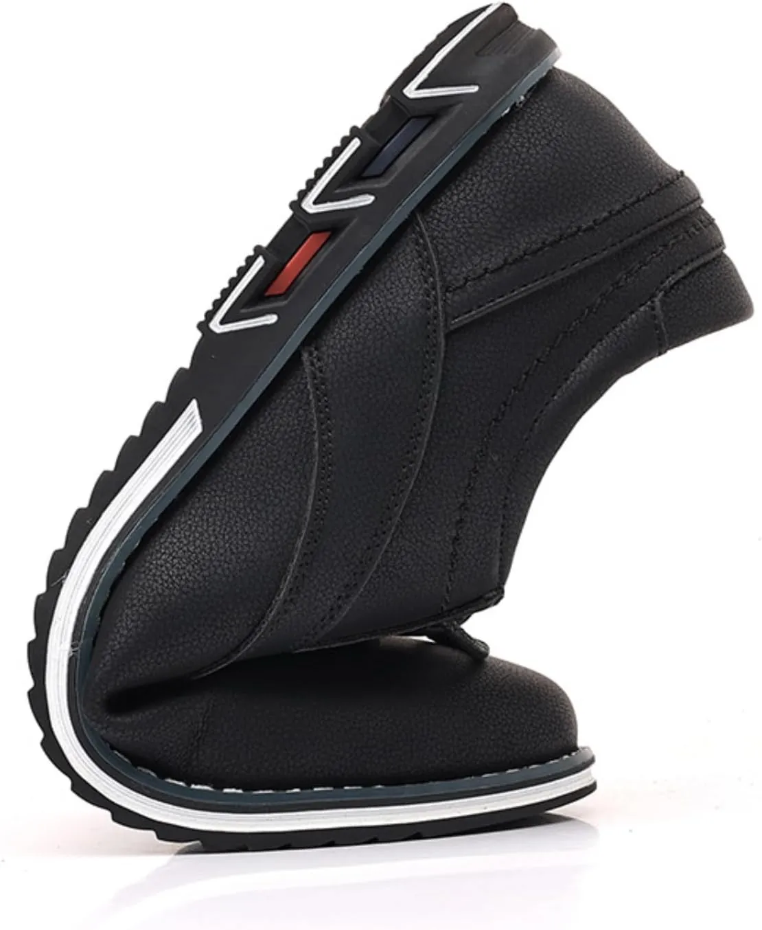Men??s Oxford Dress Sneakers Casual Business Round Toe Flats Soft Linin Simple Lace-up Anti-Slip Loafers Shoes for Walk Driving Derby Orthopedic
