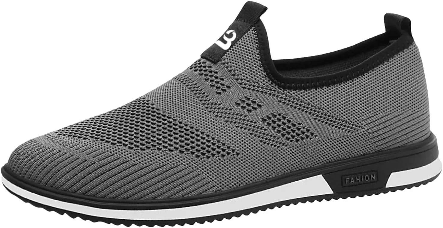 Mens Slip on Shoes Men's Sneakers Shoe for Men Tennis Shoe for Men Running Trail Lightweight Sneaker