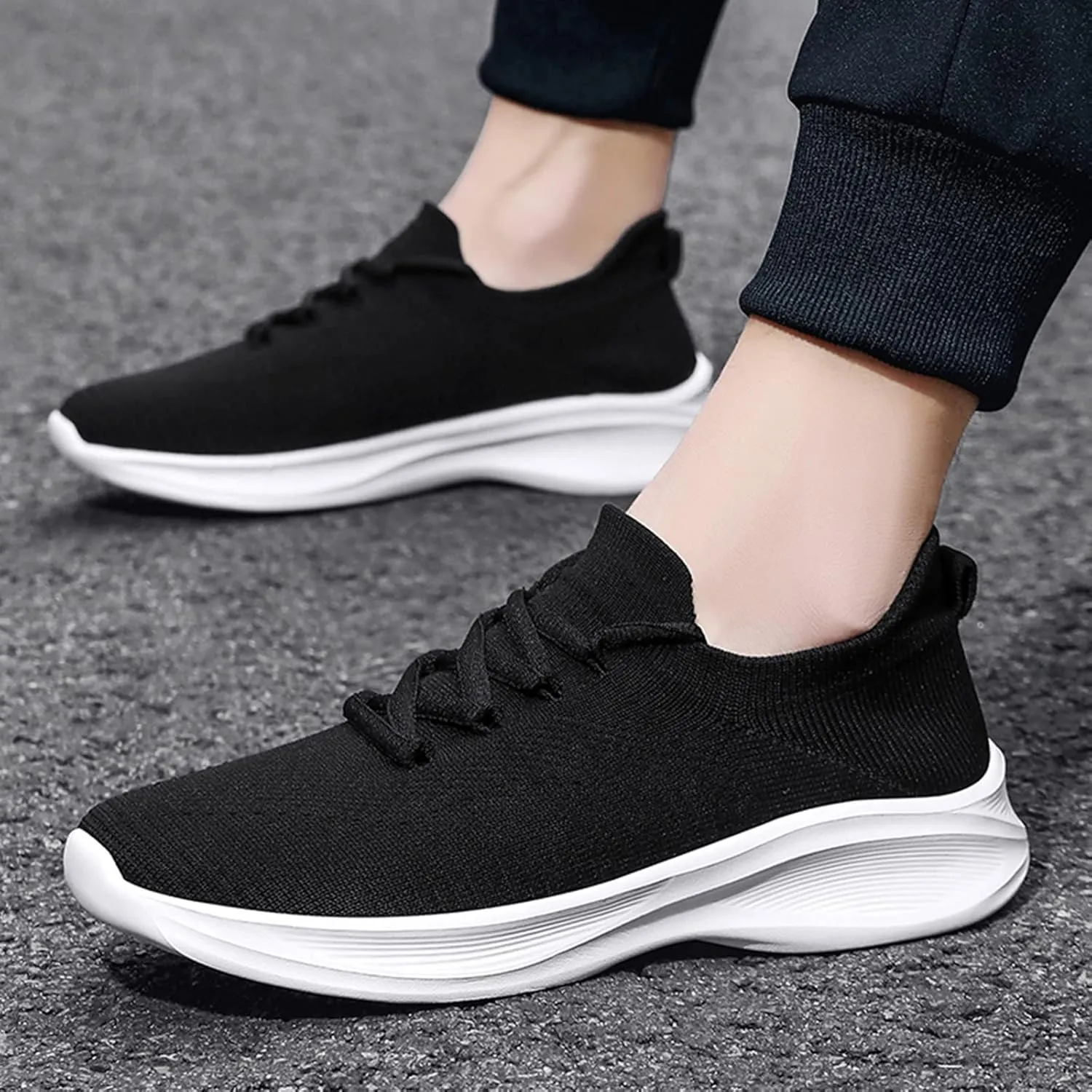 Men's Sneakers Mens Tennis Shoes Slip on Shoe for Men Sneaker for Men Running Trail Sport Sneaker