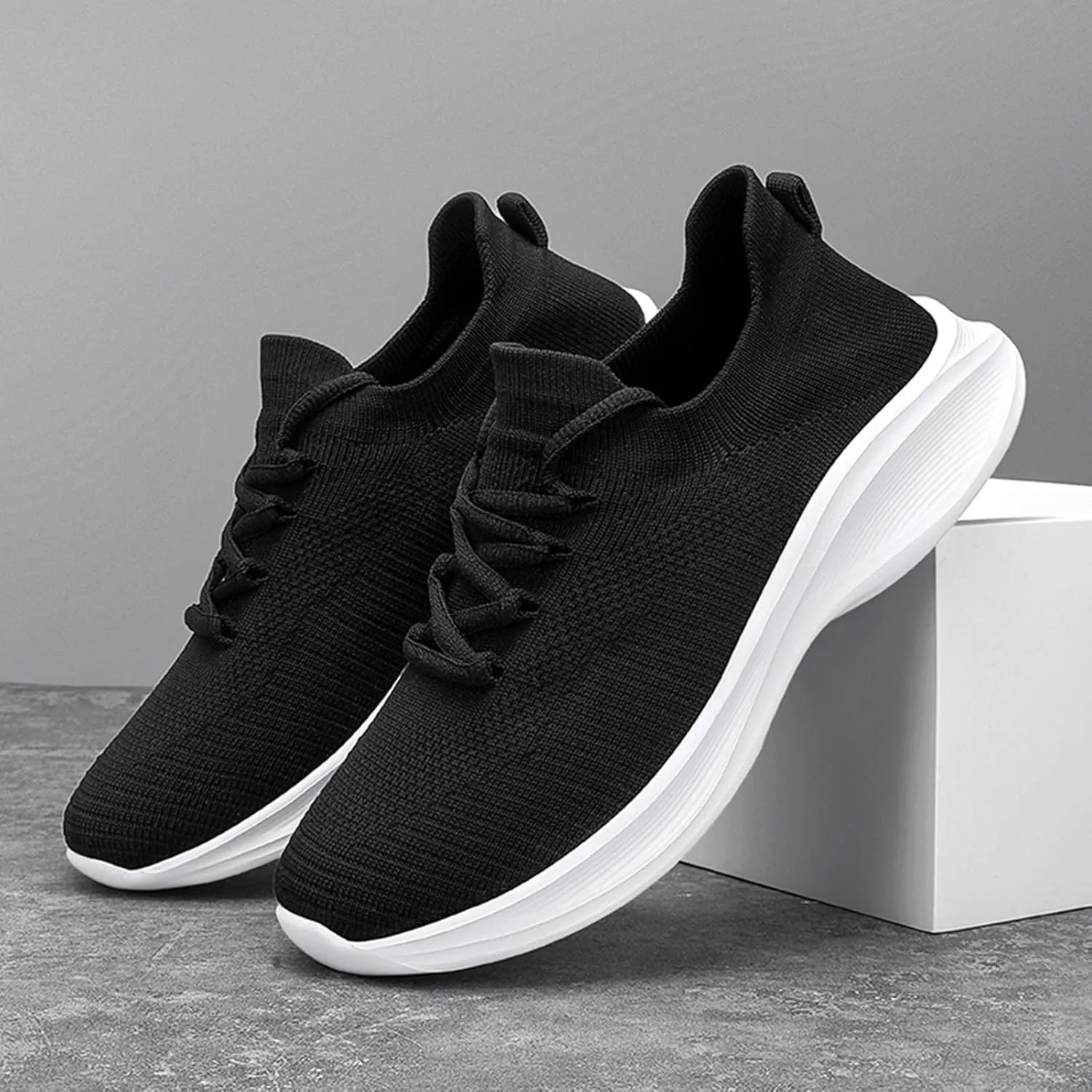 Men's Sneakers Mens Tennis Shoes Slip on Shoe for Men Sneaker for Men Running Trail Sport Sneaker