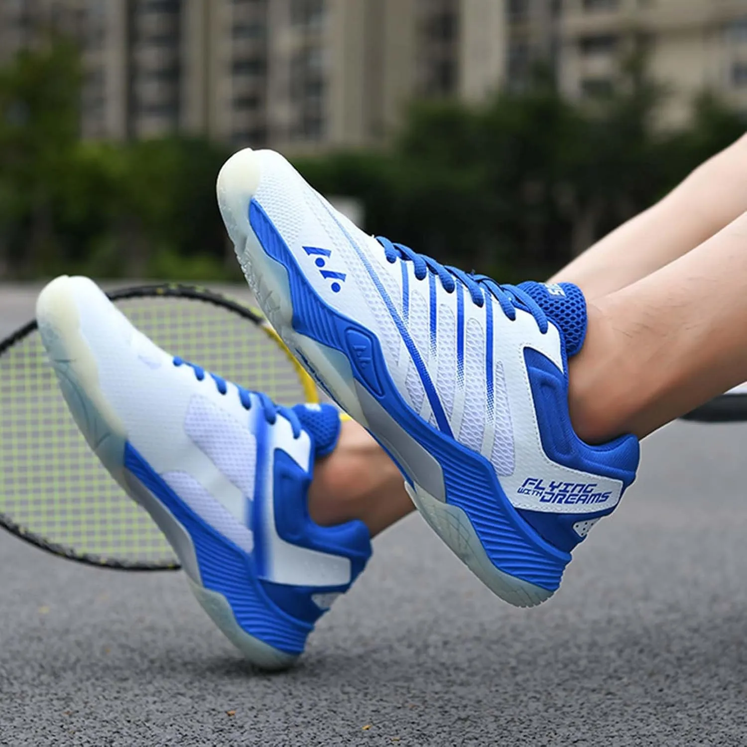 Mens Tennis Shoes Indoor Court Shoes for Women,Boys and Girls Badminton, Table Tennis, Volleyball, Pickleball