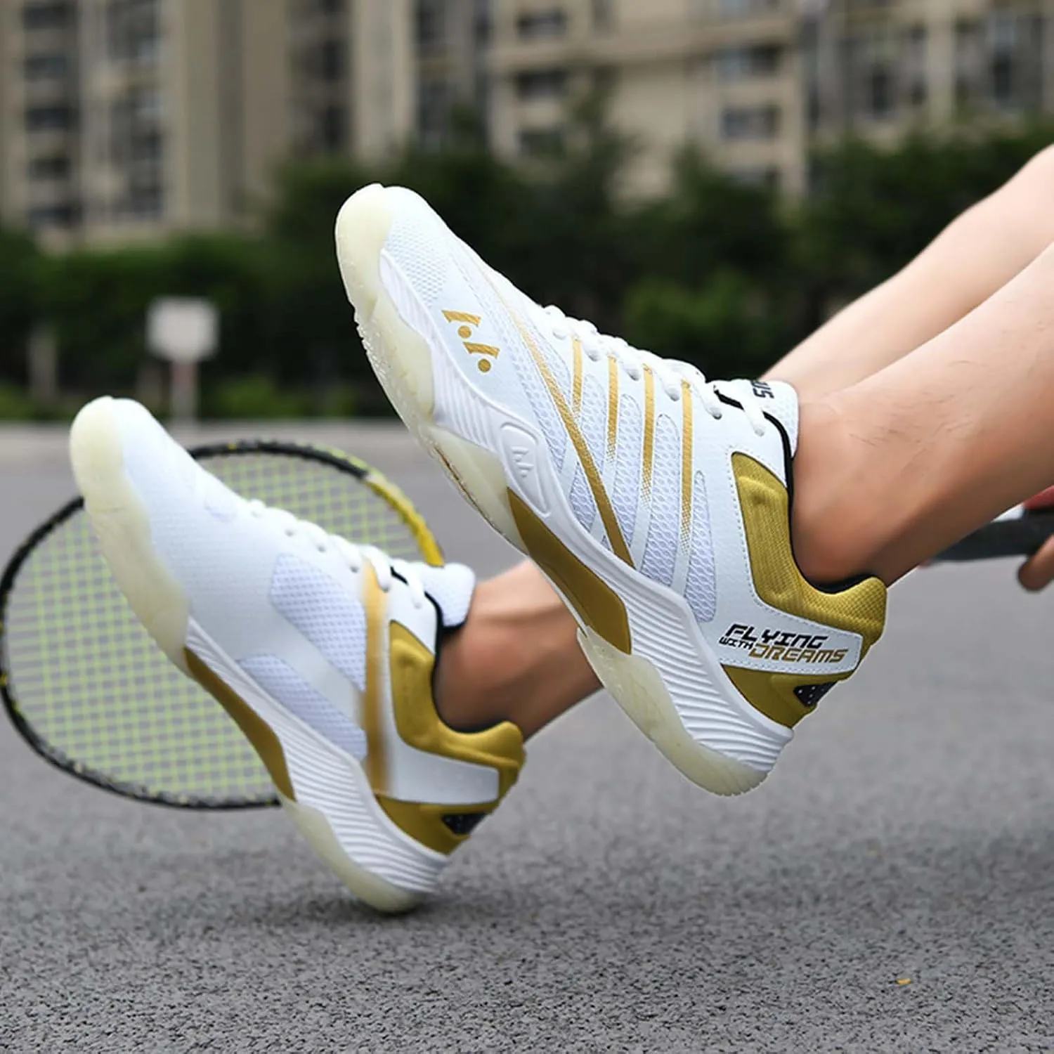 Mens Tennis Shoes Indoor Court Shoes for Women,Boys and Girls Badminton, Table Tennis, Volleyball, Pickleball
