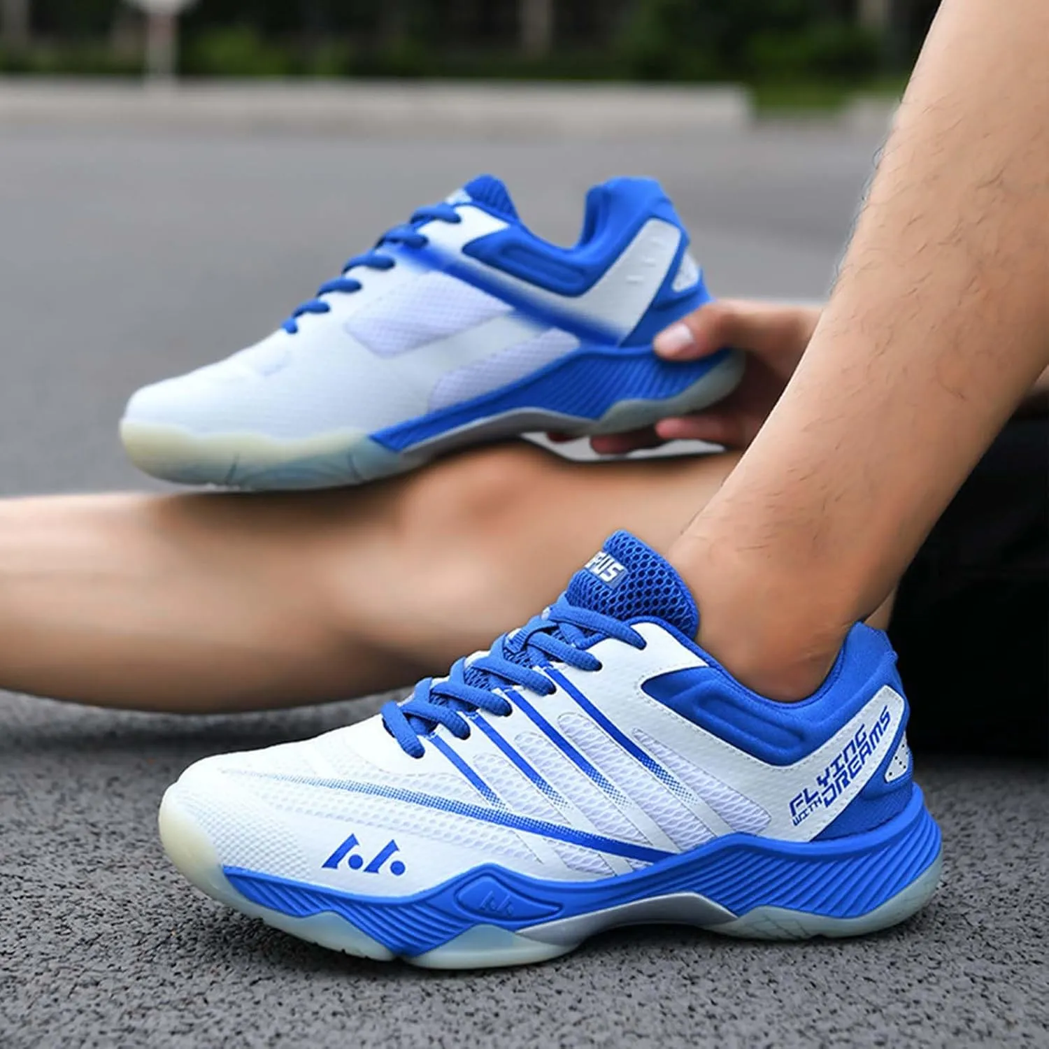 Mens Tennis Shoes Indoor Court Shoes for Women,Boys and Girls Badminton, Table Tennis, Volleyball, Pickleball