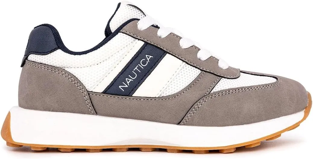 Nautica Kids Boys Casual Lace-Up Fashion Sneakers Oxford Comfortable Walking Shoe (Big Kid - Little Kid - Toddler)
