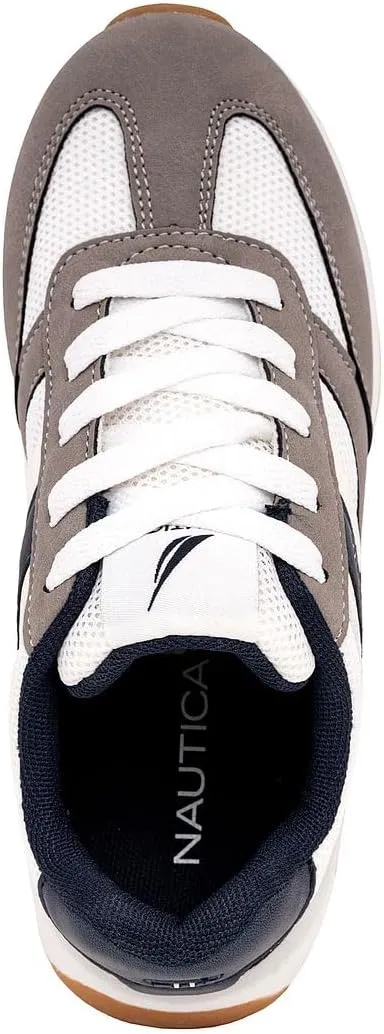 Nautica Kids Boys Casual Lace-Up Fashion Sneakers Oxford Comfortable Walking Shoe (Big Kid - Little Kid - Toddler)