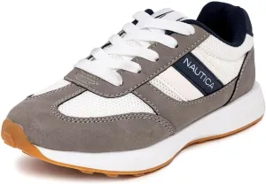 Nautica Kids Boys Casual Lace-Up Fashion Sneakers Oxford Comfortable Walking Shoe (Big Kid - Little Kid - Toddler)