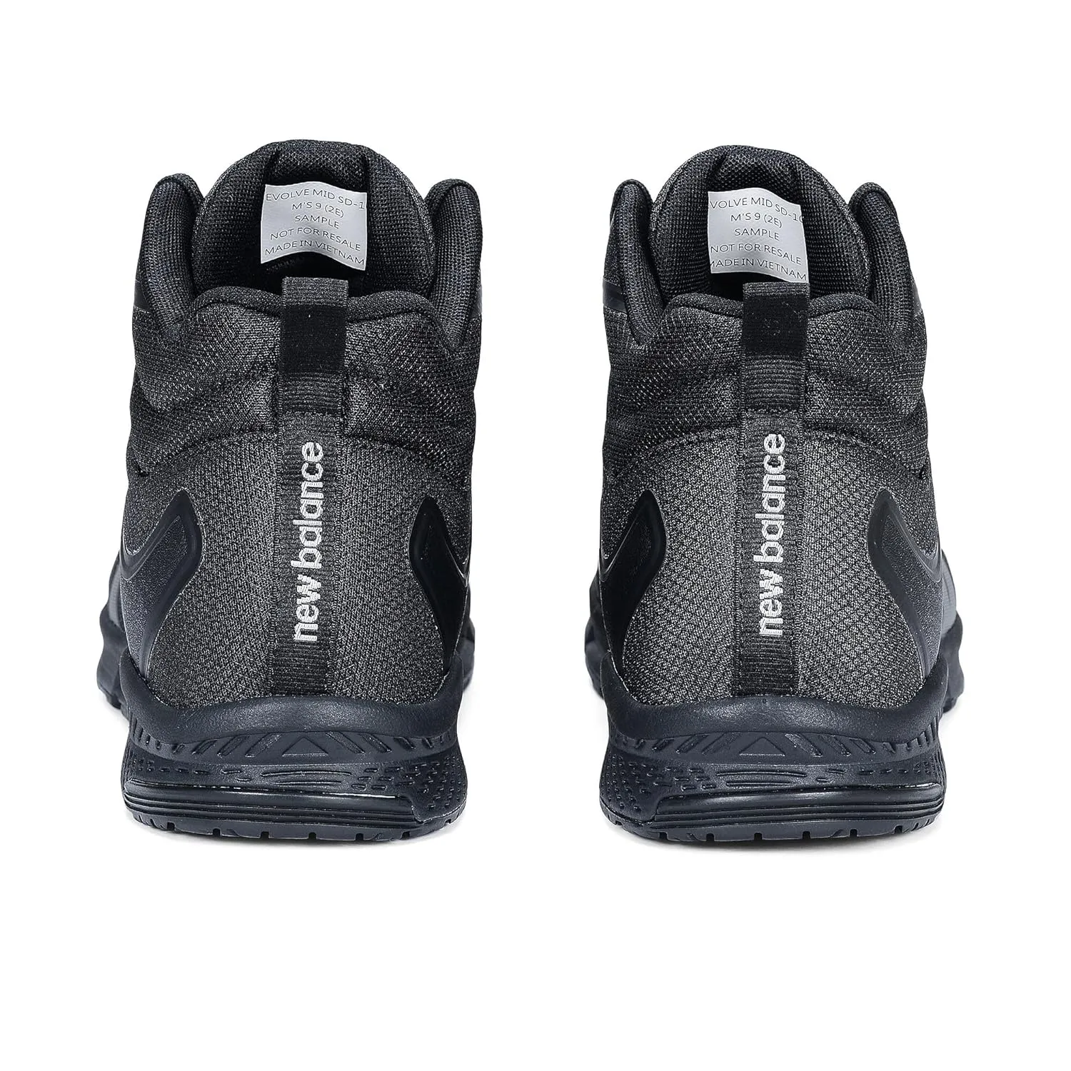 New Balance Evolve ESD Safety Shoes for Men - Non Slip Composite Toe Static Dissipative Electrical Hazard - Wide Fit, Black