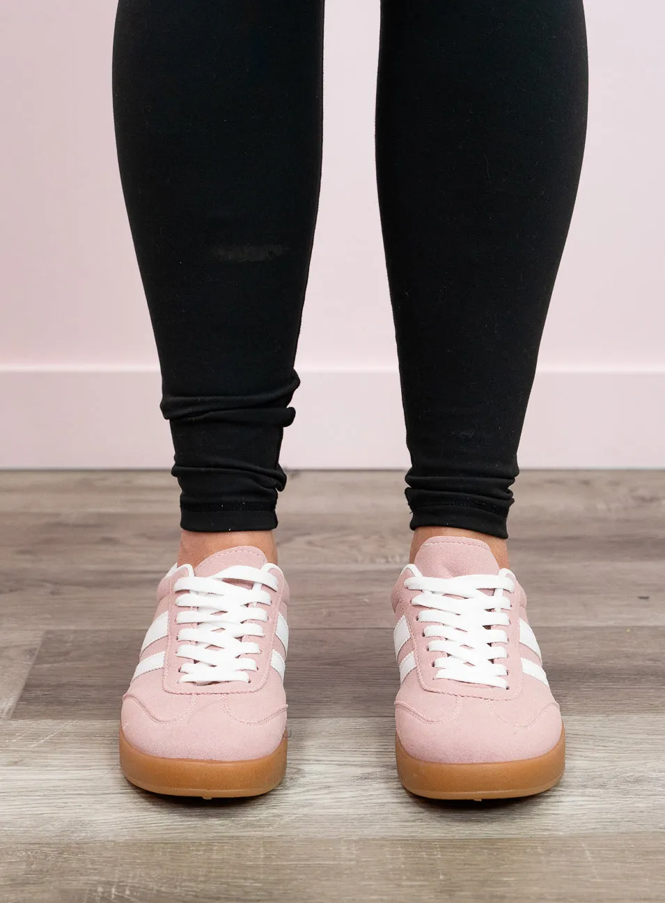 *NEW* Dear Dash Sneakers | Pink & White