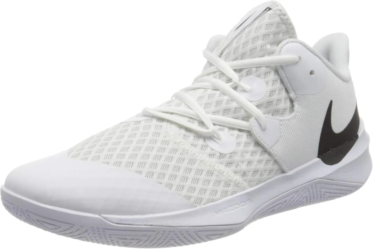 Nike Men's Volleyball Shoes, White, Womens 8
