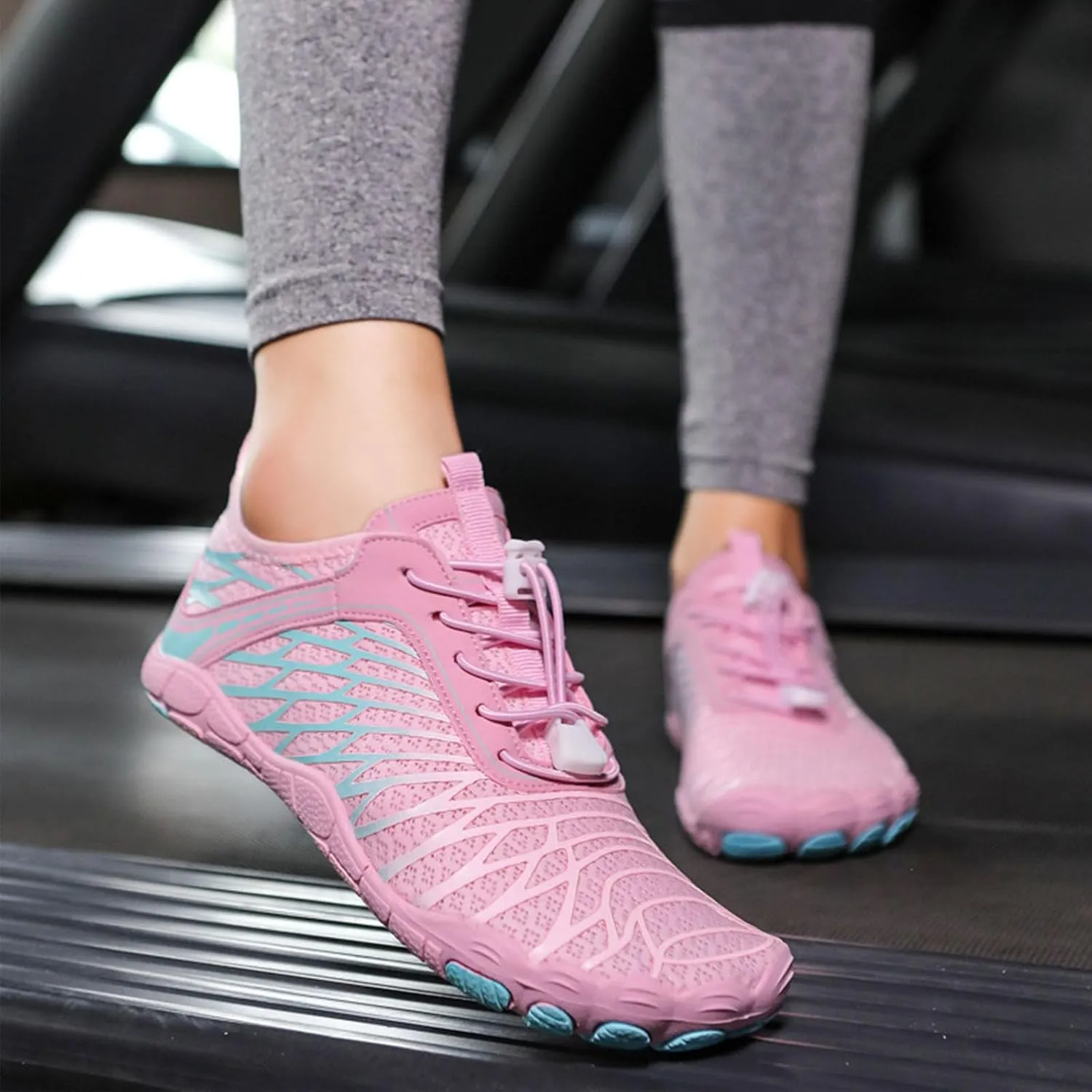 Pro Barefoot Shoes, Quick-Drying, Non-Slip One-Leg Grounding Shoes, Suitable for Hiking, Fitness, Running, Cycling, Diving