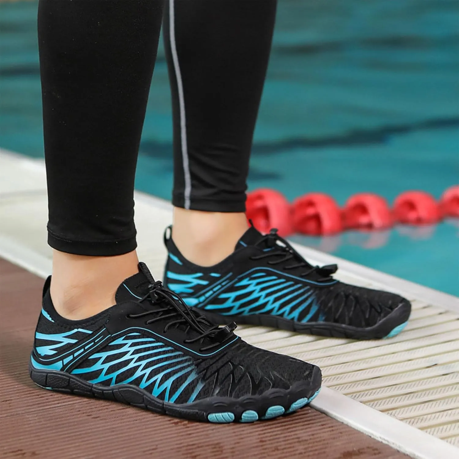 Pro Barefoot Shoes, Quick-Drying, Non-Slip One-Leg Grounding Shoes, Suitable for Hiking, Fitness, Running, Cycling, Diving