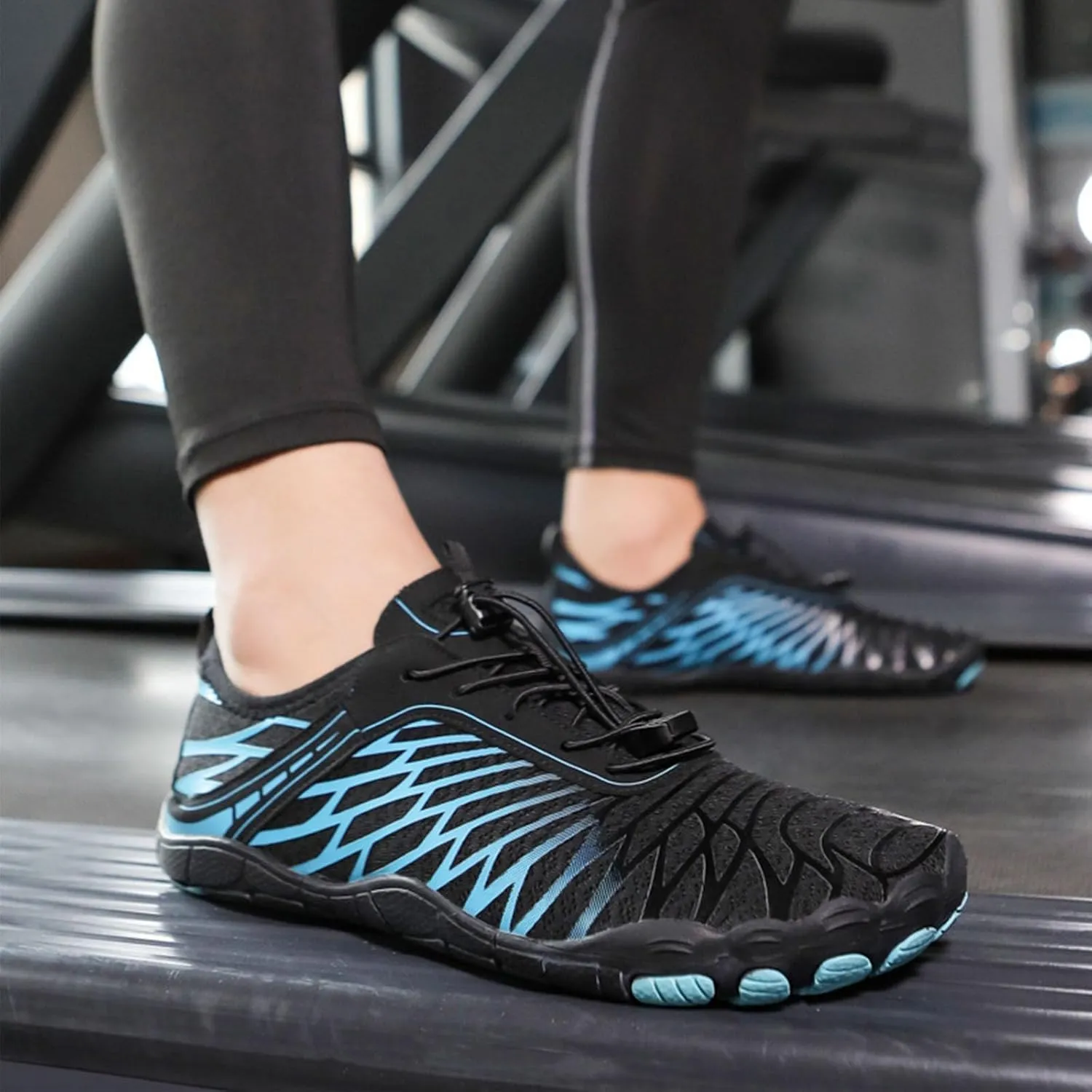 Pro Barefoot Shoes, Quick-Drying, Non-Slip One-Leg Grounding Shoes, Suitable for Hiking, Fitness, Running, Cycling, Diving