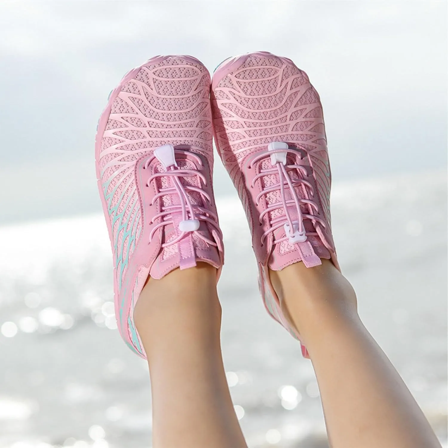 Pro Barefoot Shoes, Quick-Drying, Non-Slip One-Leg Grounding Shoes, Suitable for Hiking, Fitness, Running, Cycling, Diving