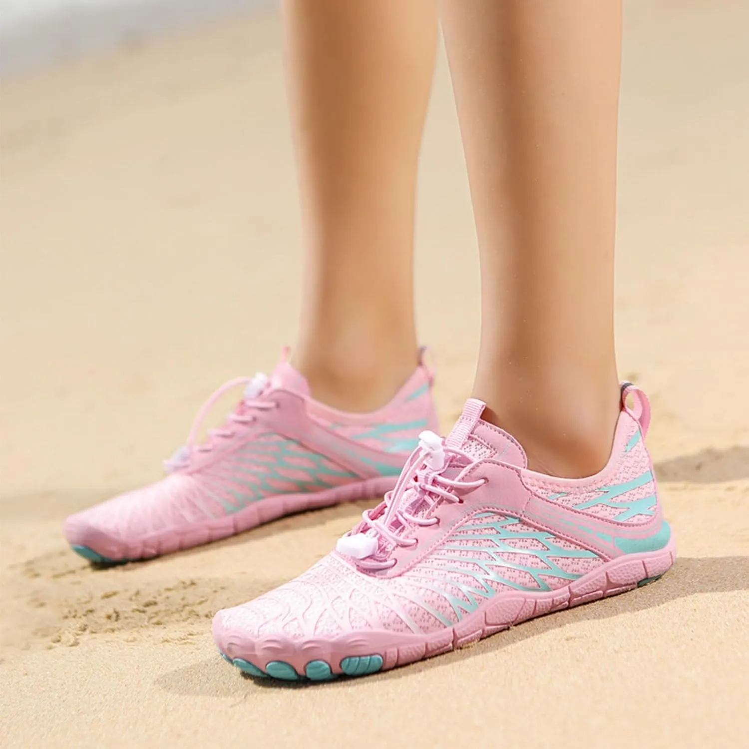 Pro Barefoot Shoes, Quick-Drying, Non-Slip One-Leg Grounding Shoes, Suitable for Hiking, Fitness, Running, Cycling, Diving