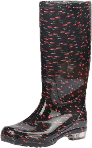 Rain Boots Women Tall Waterproof Mens Grounded Footwear Black Bootie Boot Slip On Barefoot Shoes Packable Tall Rain Boots for Women Waterproof Mens Dress Boots