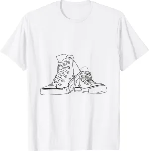 Retro Air Basketball Shoe Chuck Style T-Shirt, Hoodie Print T-Shirt