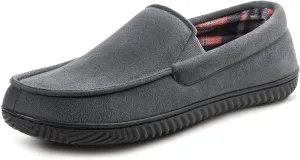 RockDove Men's Alexander Flannel Lined Loafer Slipper