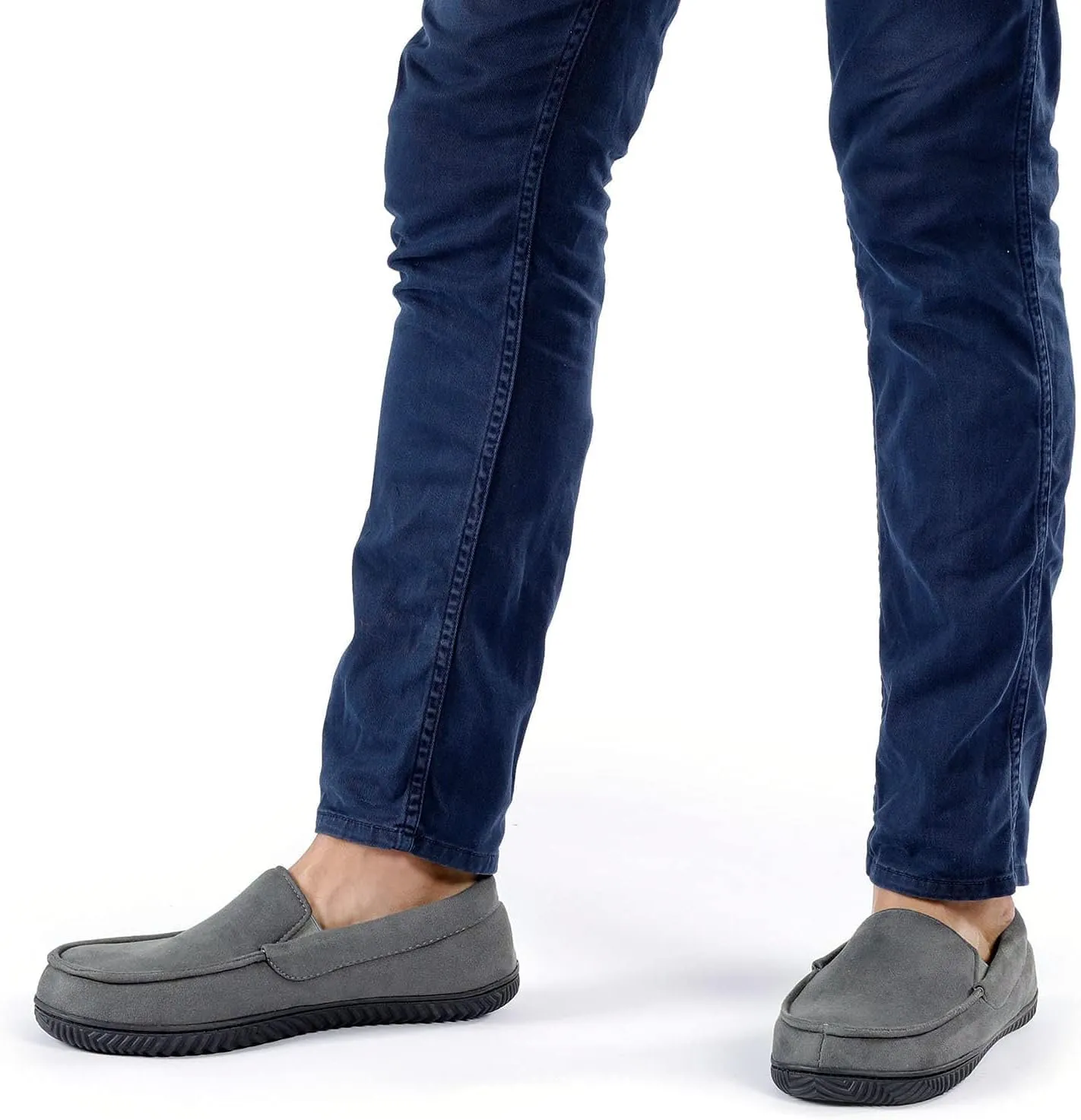 RockDove Men's Alexander Flannel Lined Loafer Slipper