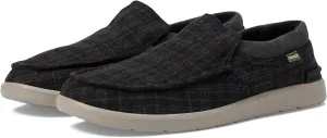 Sanuk Sidewalk Surfer Lite 2 SL Plaid Black 14 D (M)