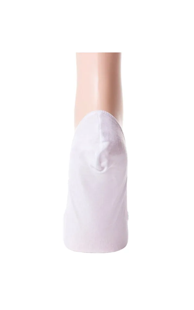 SC008 Solid Stretch Ankle Socks with Lace Trim (12prs Pack)