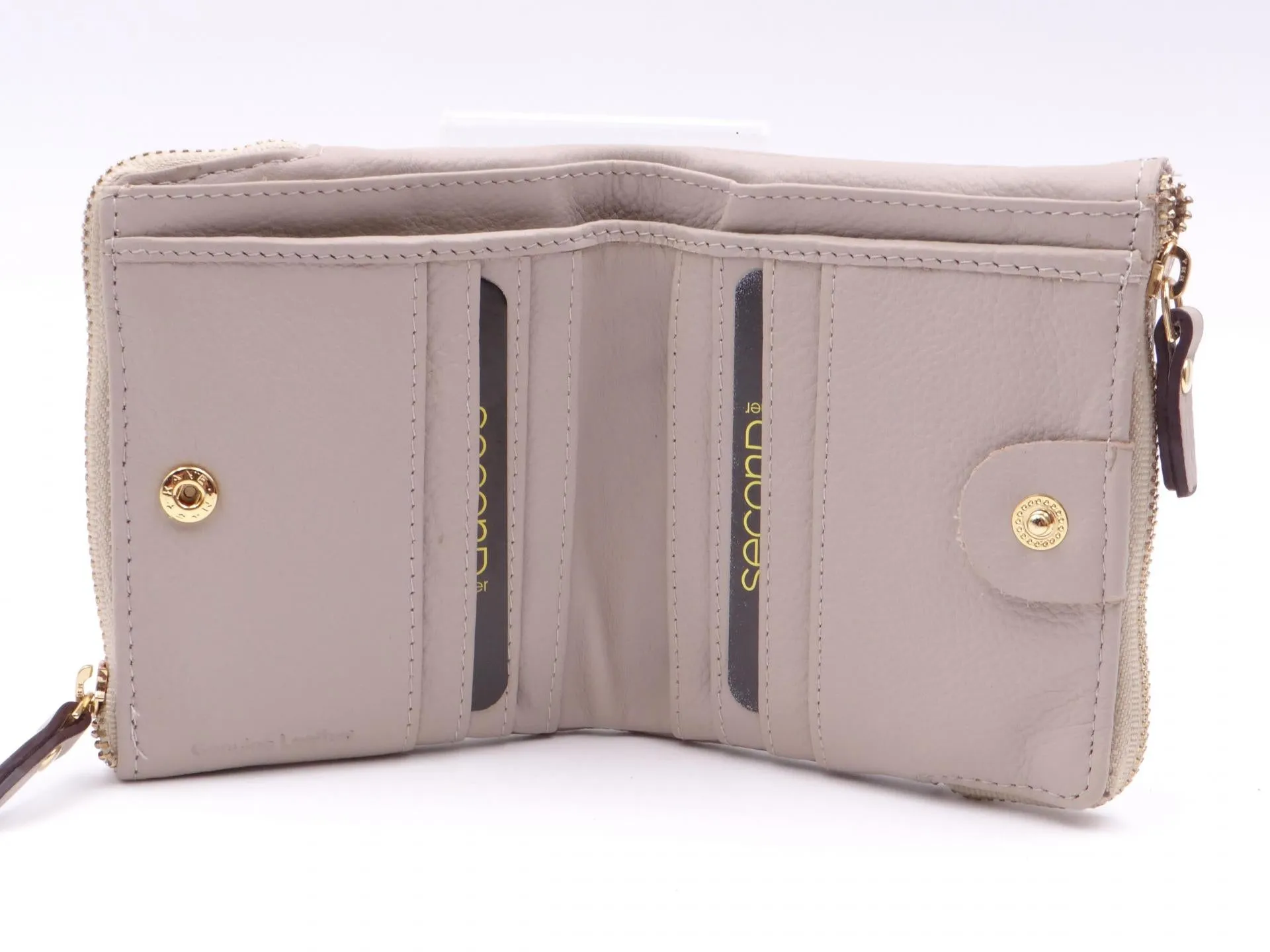Second Nature Satch Small Fold Out Leather Wallet sw45