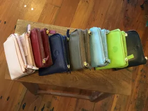 Second Nature Satch Small Fold Out Leather Wallet sw45