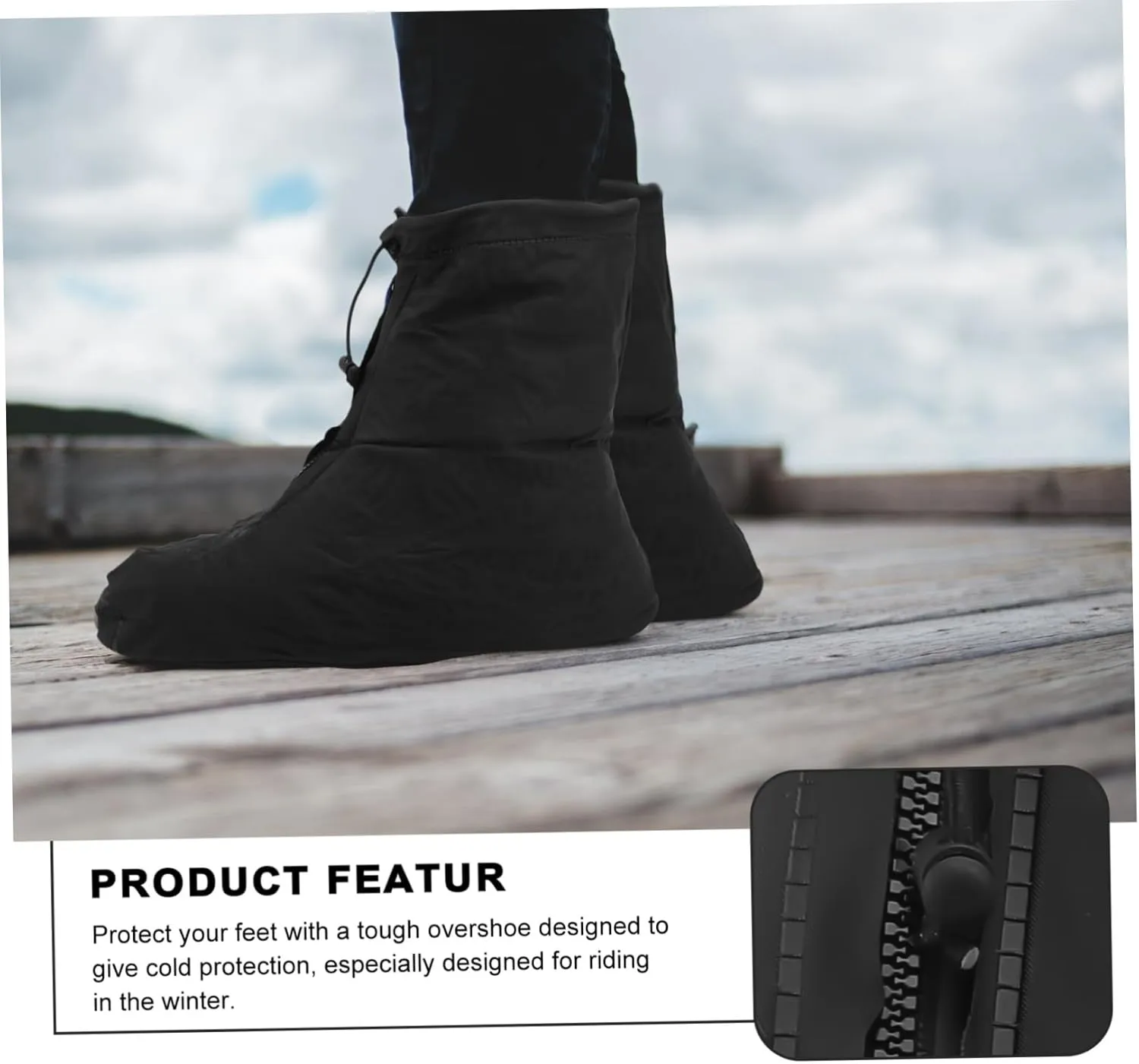Shoe Cover Waterproof Boot Shoe Protector Covers Classic Rain Boot Winter Overshoes Clear Rain Shoes