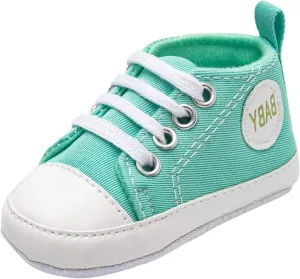 Shoes Soft Baby Shoes Indoor Toddler Sole 0-1 Year 9 Available Colors Old Baby Baby Sneakers 4t (Mint Green, 0-3 Months)