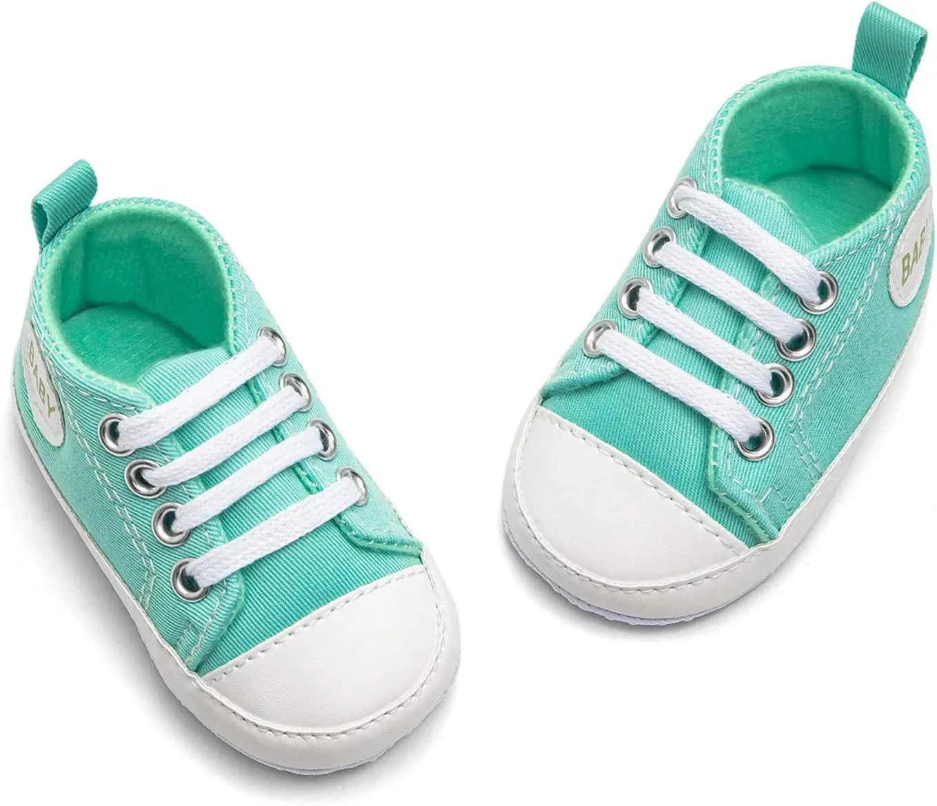 Shoes Soft Baby Shoes Indoor Toddler Sole 0-1 Year 9 Available Colors Old Baby Baby Sneakers 4t (Mint Green, 0-3 Months)