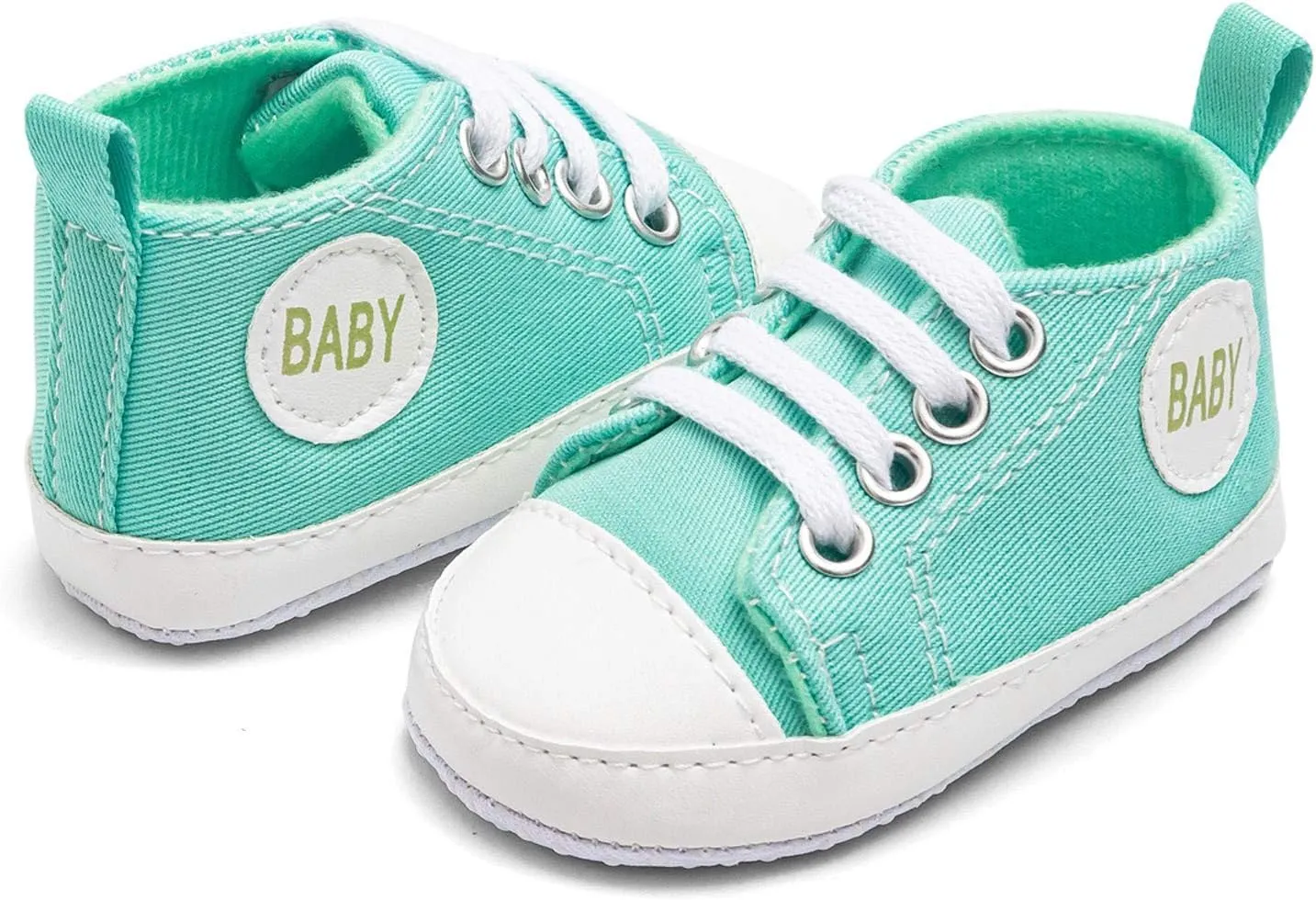 Shoes Soft Baby Shoes Indoor Toddler Sole 0-1 Year 9 Available Colors Old Baby Baby Sneakers 4t (Mint Green, 0-3 Months)