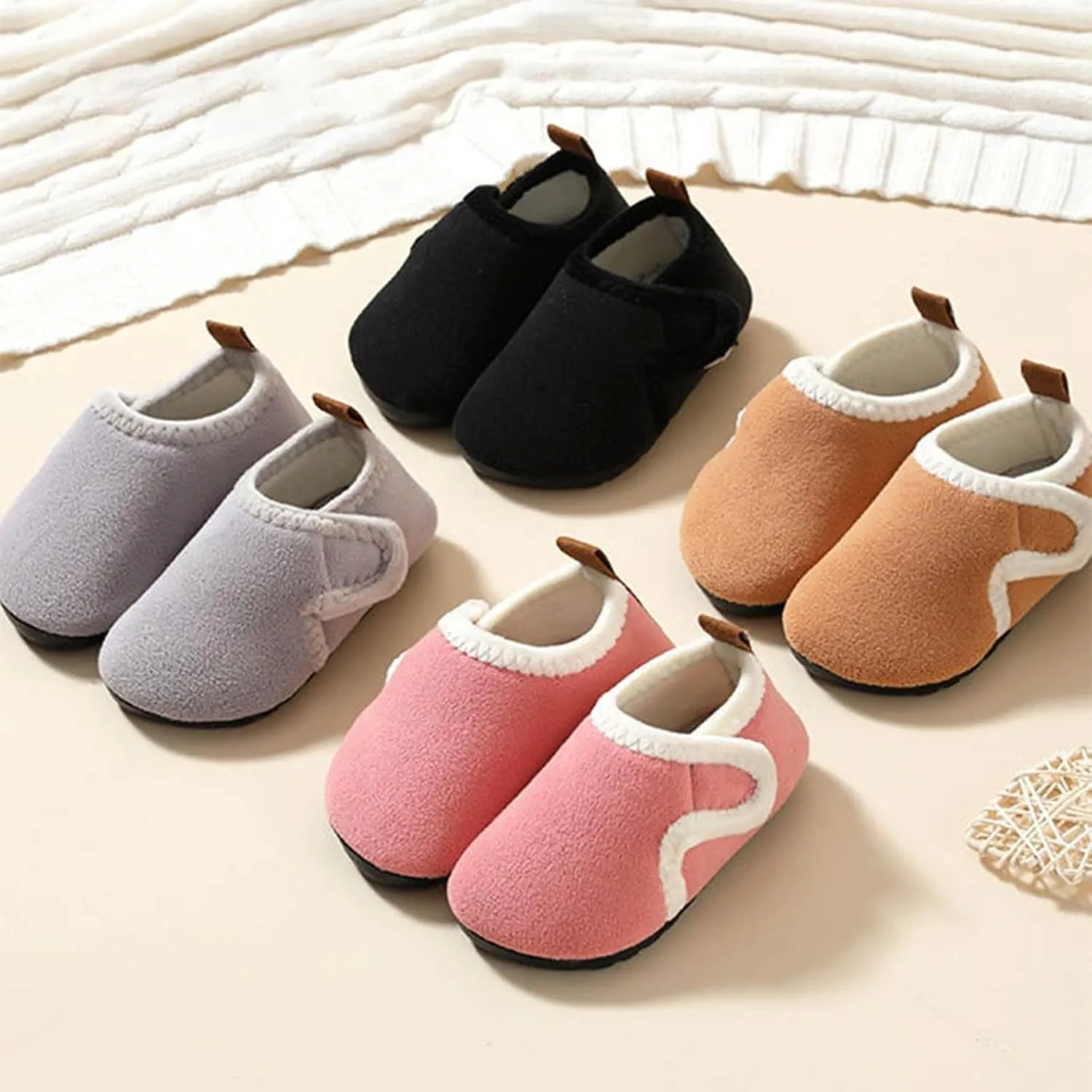 Slippers for Girls Size 12 Kids Slippers Girls Boys Slippers Cotton Comfy House Slippers Little Girl Slipper Boots