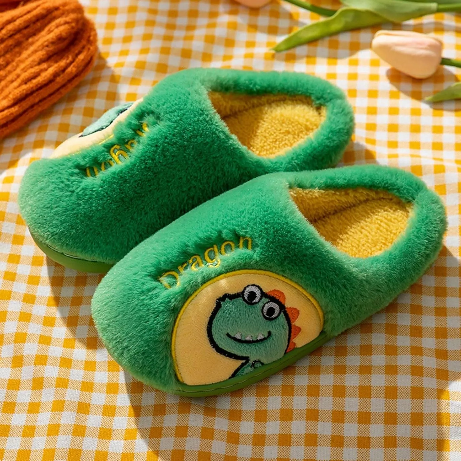 Slippers Toddler Size 4 Girl Fashion Autumn And Winter Boys And Girls Slippers Flat Bunny Slippers for Girls Size 11