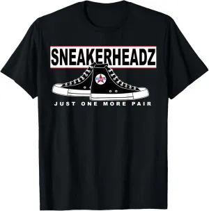 Sneaker Head Basketball Shoes Just One More Pair Fun T-Shirt T-Shirt