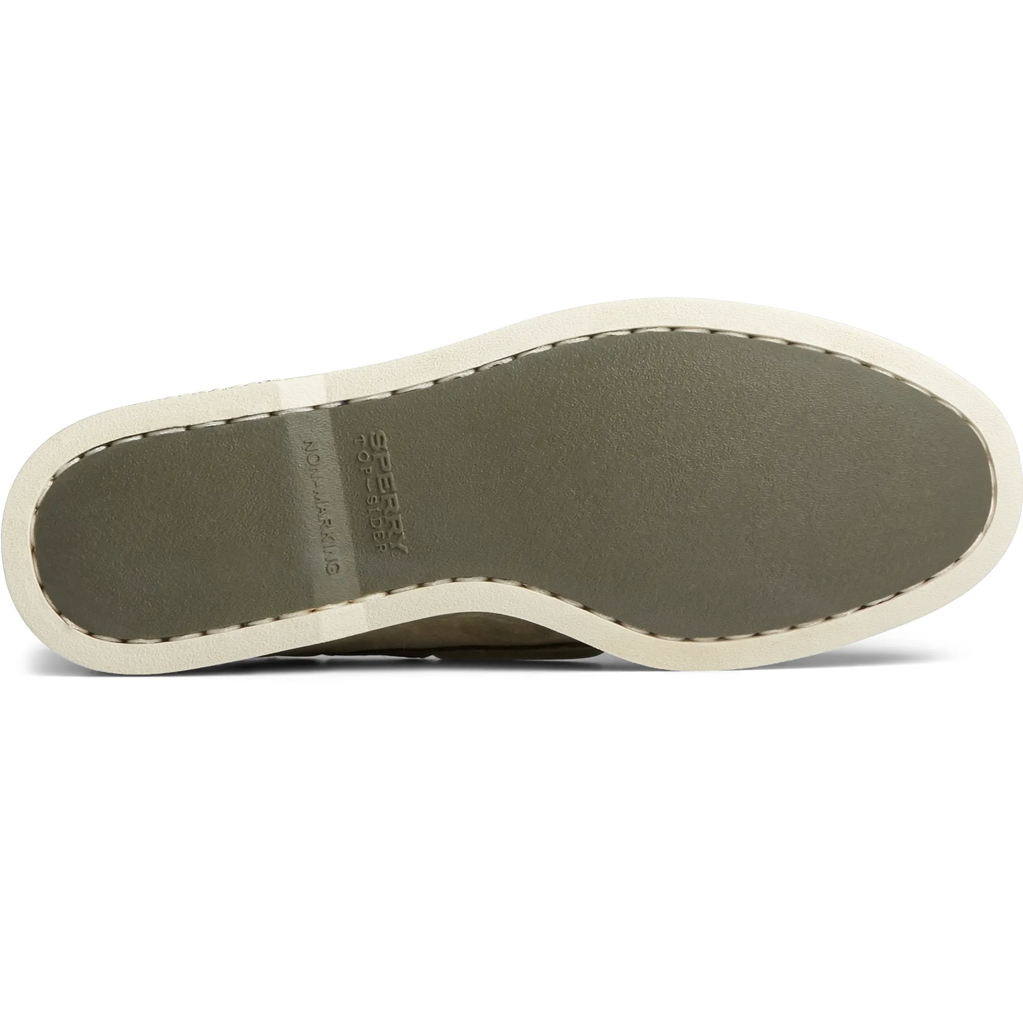 Sperry Men's Top-Sider Authentic Original 2-Eye Surf Boat Shoe / Olive Nubuck (STS22797)