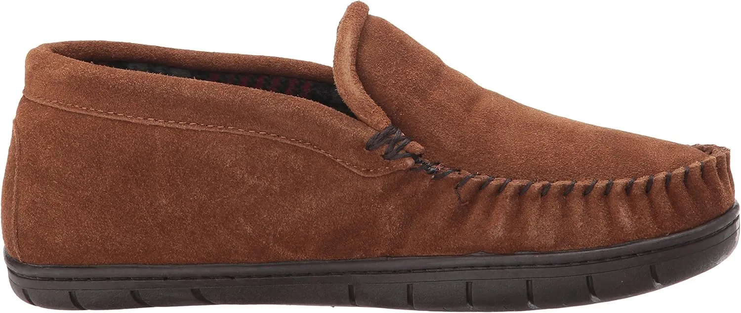 Staheekum mens Flannel Lined Slipper