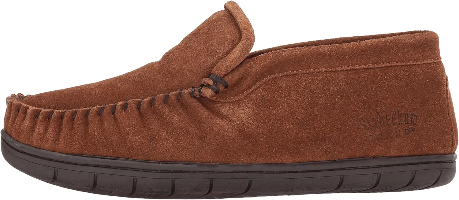 Staheekum mens Flannel Lined Slipper