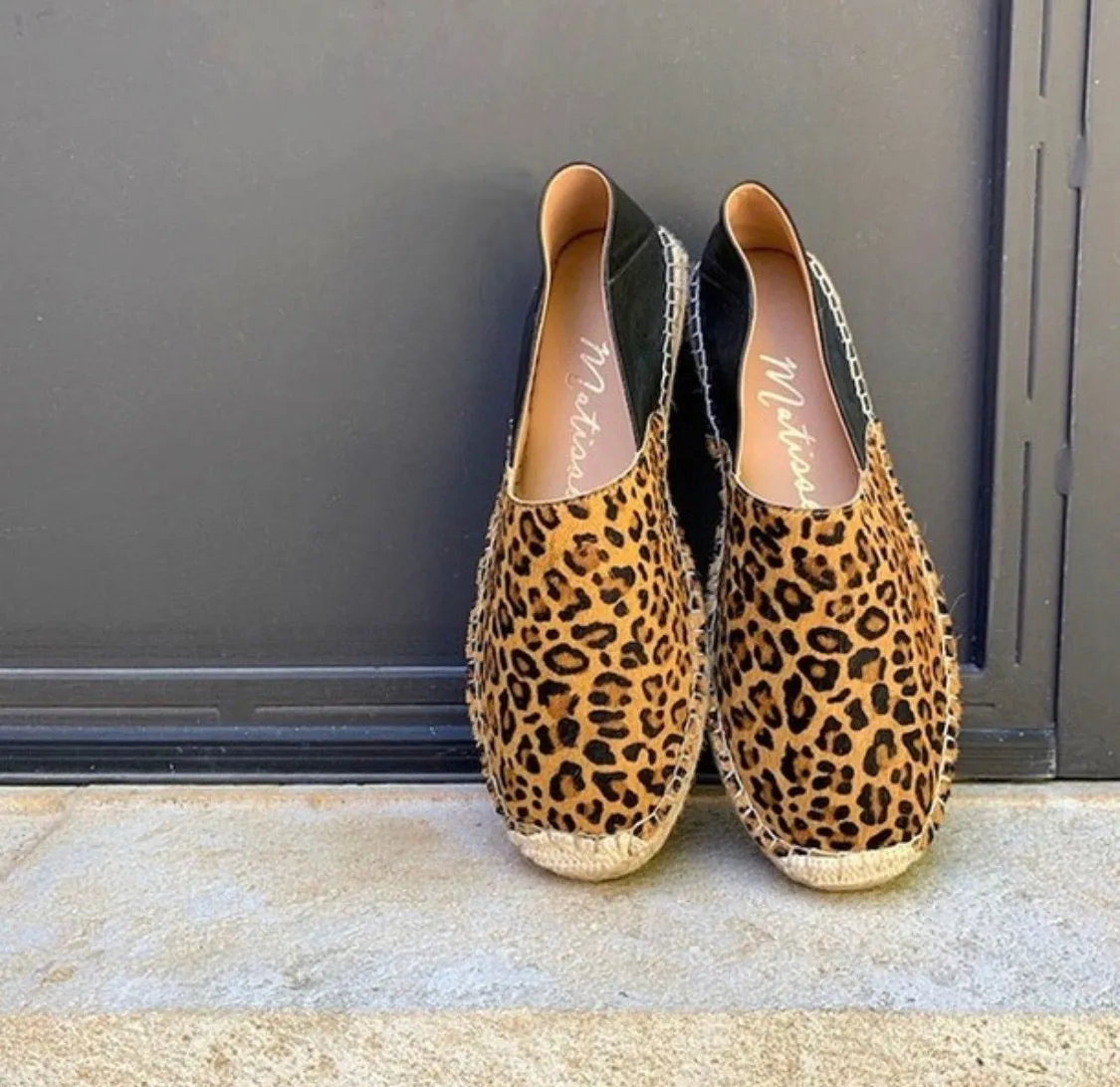 Swerve Leopard Espadrilles